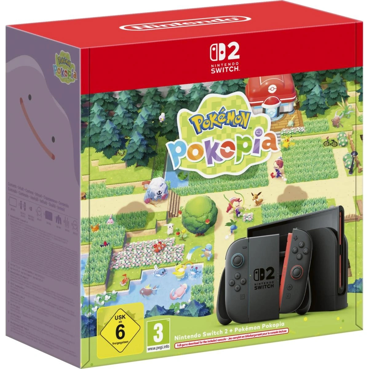 Nintendo Switch 2 Oyun Konsolu + Pokopia Resmi Distribütör Garantili
