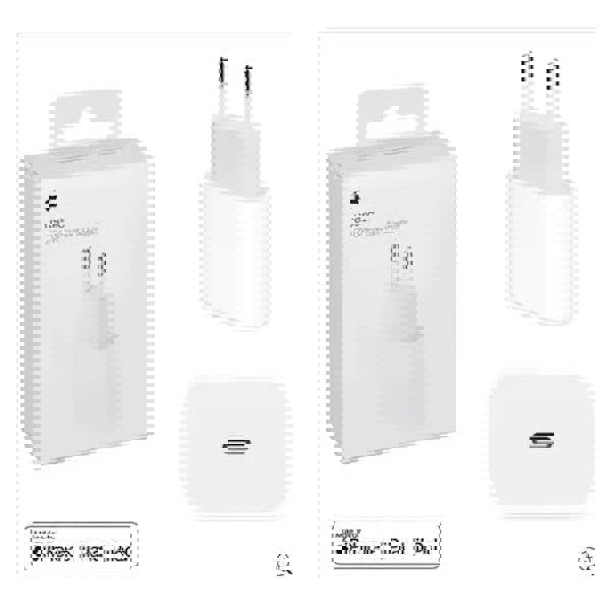 Apple iPhone 20W Hızlı Şarj Başlığı USB-C Lightning Yeni Nesil Güç Adaptörü