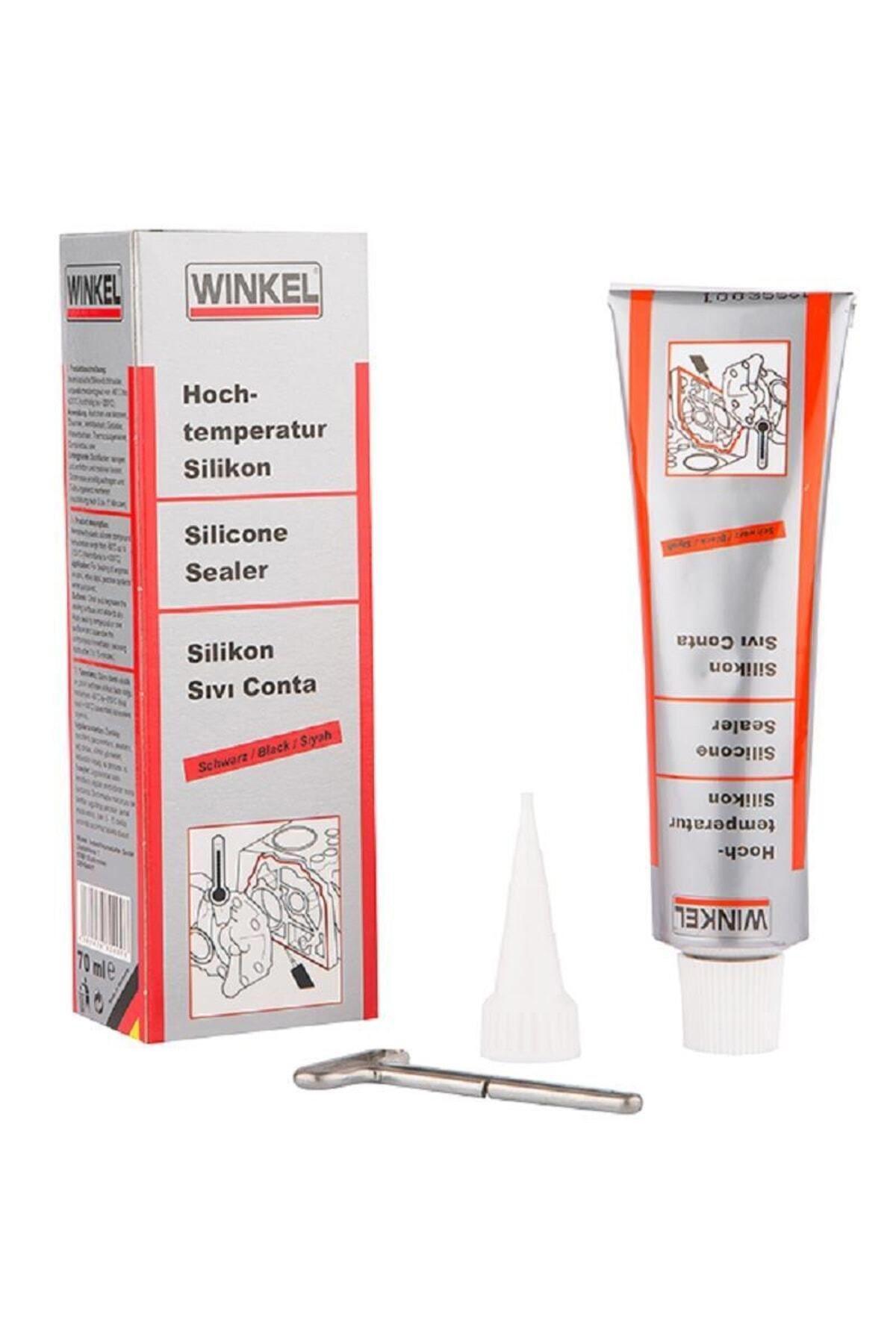 Winkel Silikon Sıvı Conta Siyah 70 ML