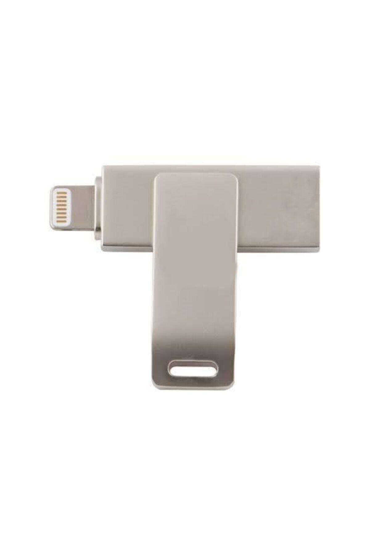 Powerway 32 Gb Iphone Otg Metal Flash Bellek Usb2.0