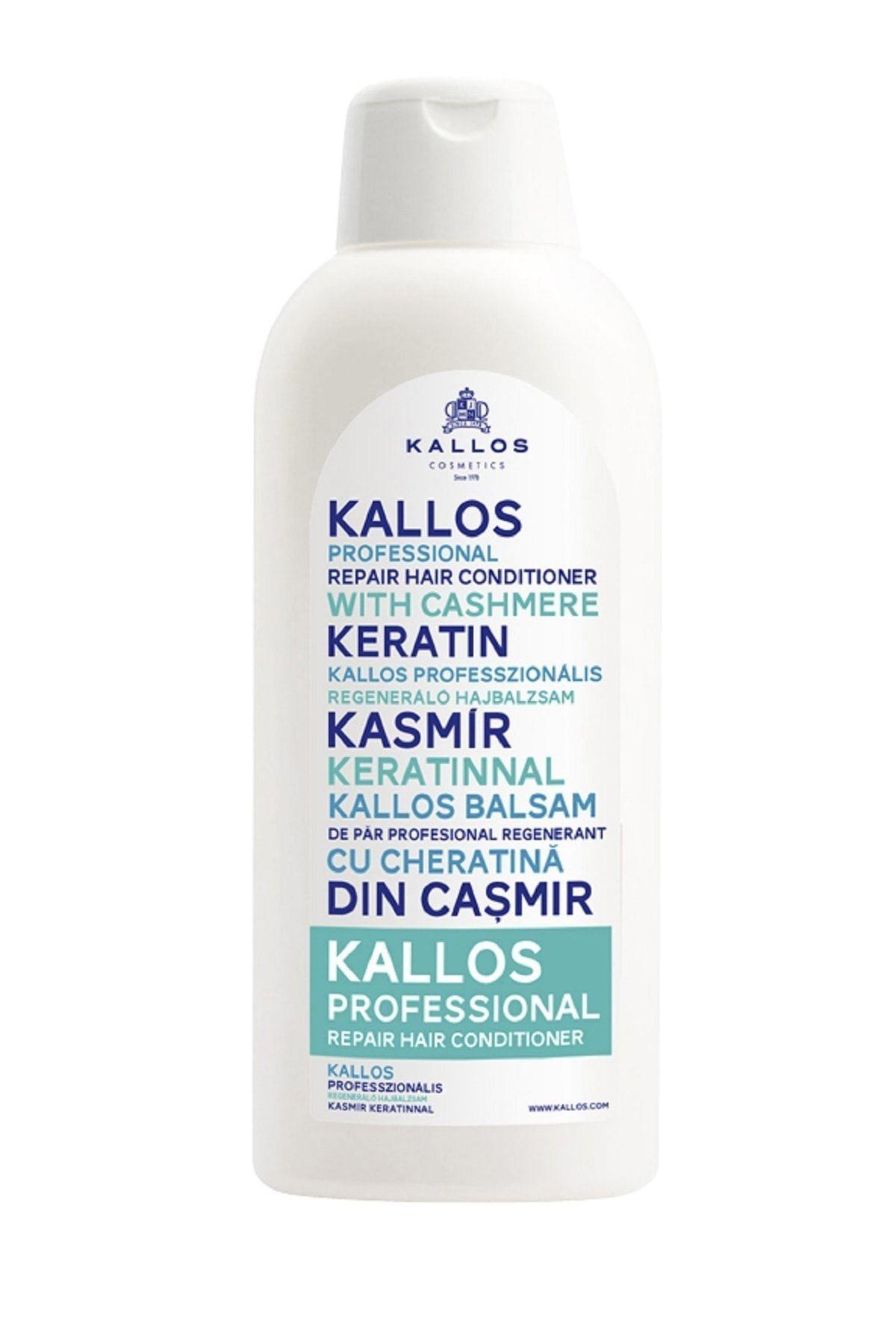 Kallos Cosmetics Professional Kaşmir Keratinli Onarıcı Ve Yenileyici Saç Bakım Kremi 1000ml