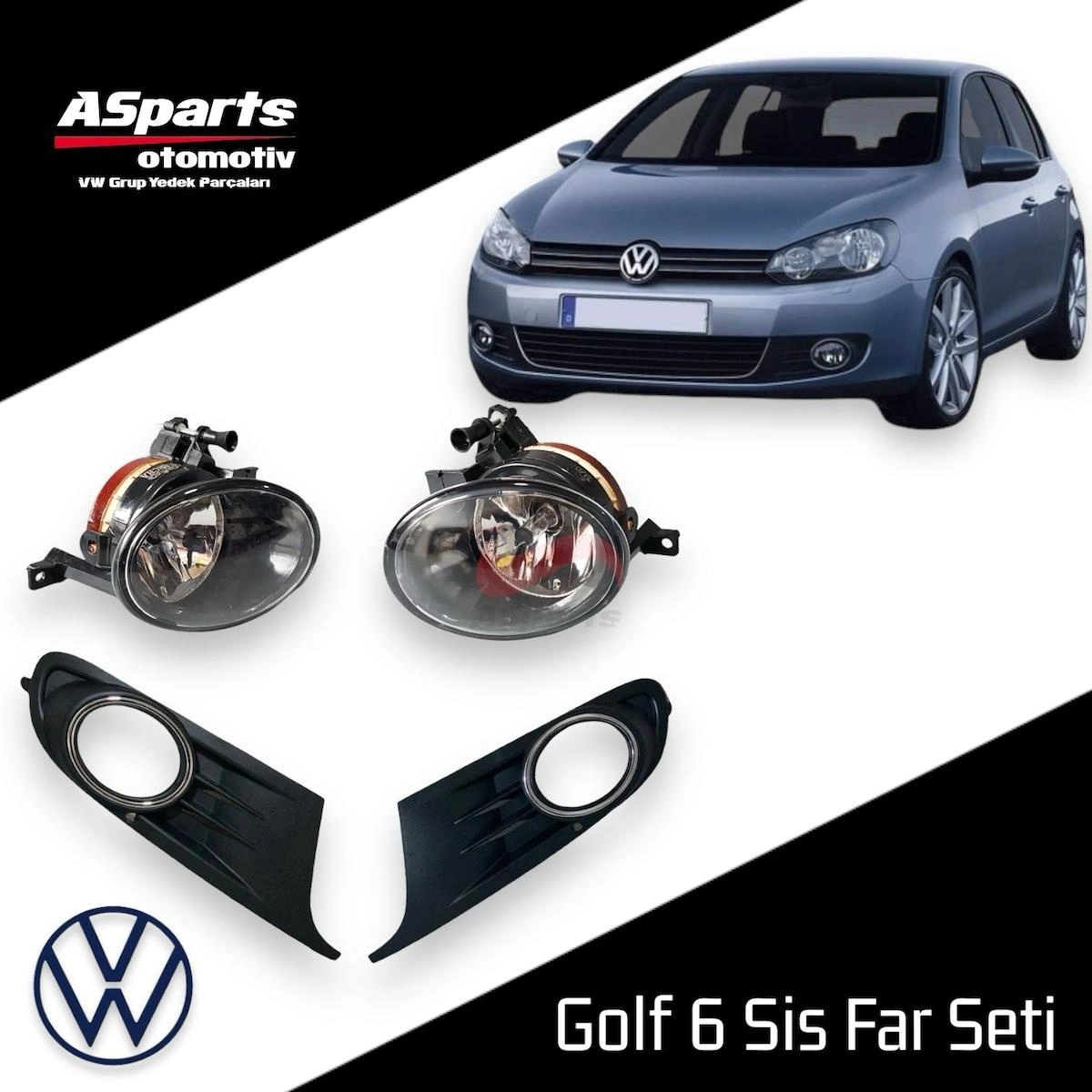 Asparts Volkswagen Golf 6 Sis Far Seti 5K0198700 