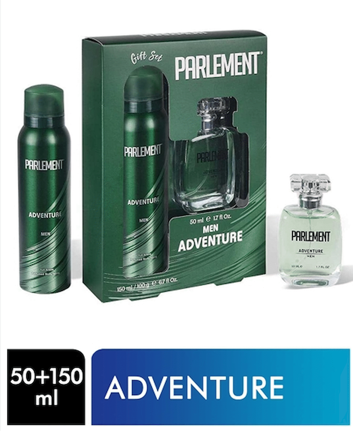 Parlement Erkek 150 Ml Deodorant +50 Ml Adventure