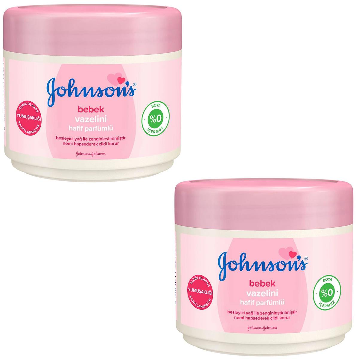 Johnsons Baby Bebek Vazelini Parfümlü 100 ml 2 ADET