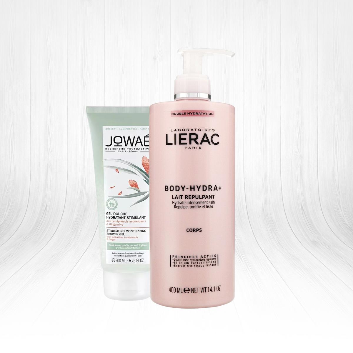 Lierac Body Hydra Micro Peeling Scrub 200 ml + Jowae Duş Jeli 200 ml