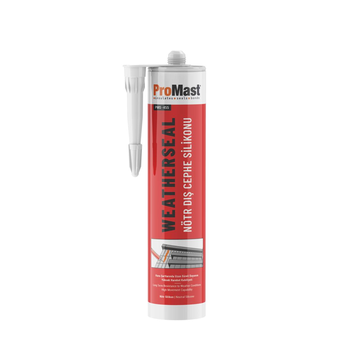 Promast WEATHERSEAL Dış Cephe Silikonu Gümüş PMS-455