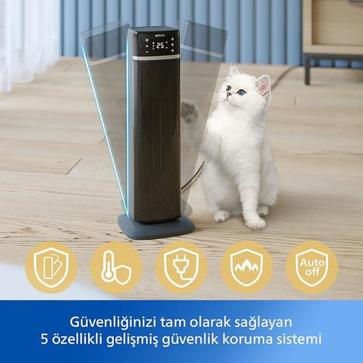 Philips CX5120/11 5000 Seramik Isıtıcı