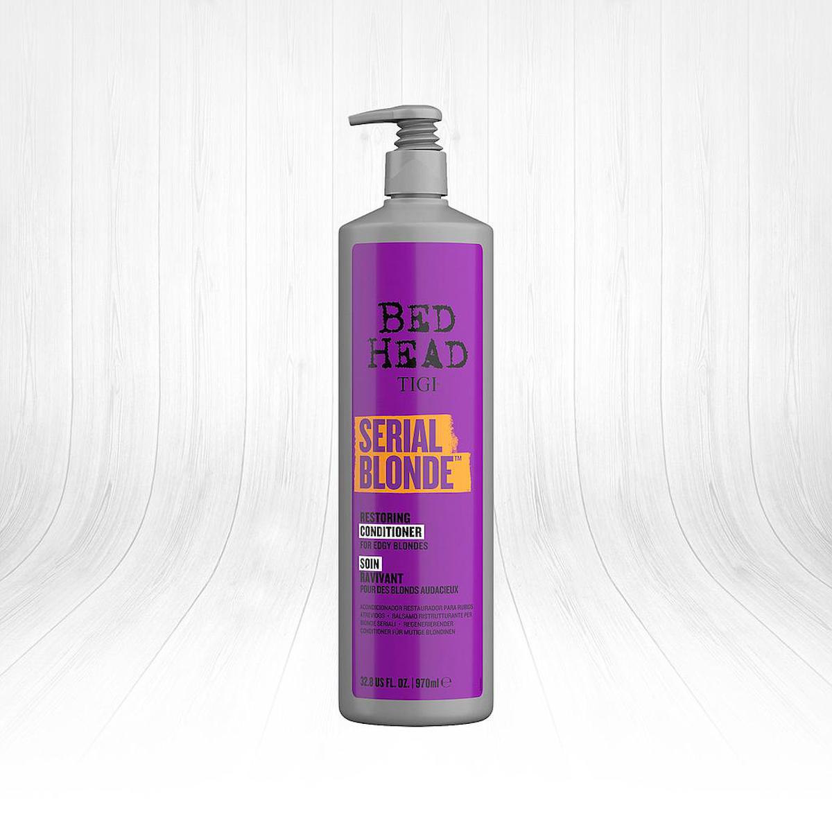 Tigi Bed Head Serial Blond Sarı Saçlar için Onarıcı Saç Kremi 970 ml