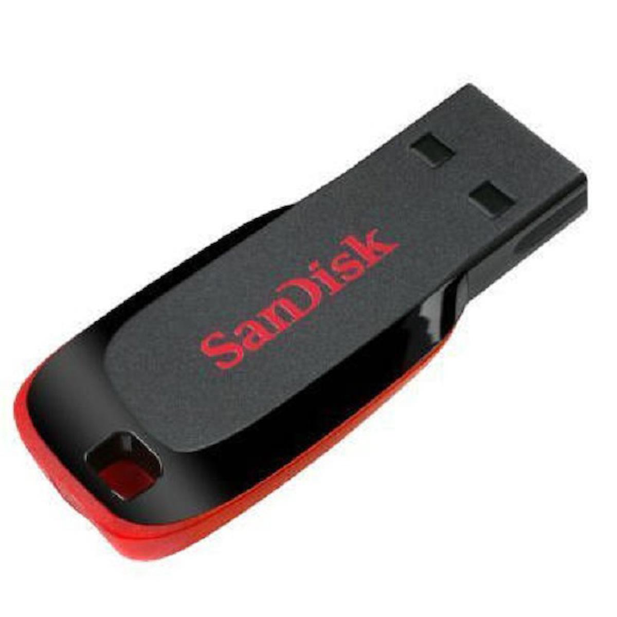 Sandisk 64GB Orjinal Cruzer Blade Flash Bellek SDCZ50-064G