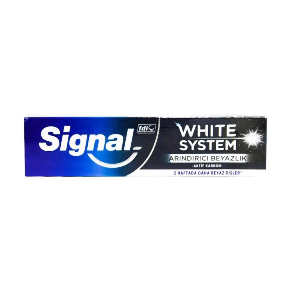 Signal White System Arındırıcı Beyazlık Diş Macunu 75ml