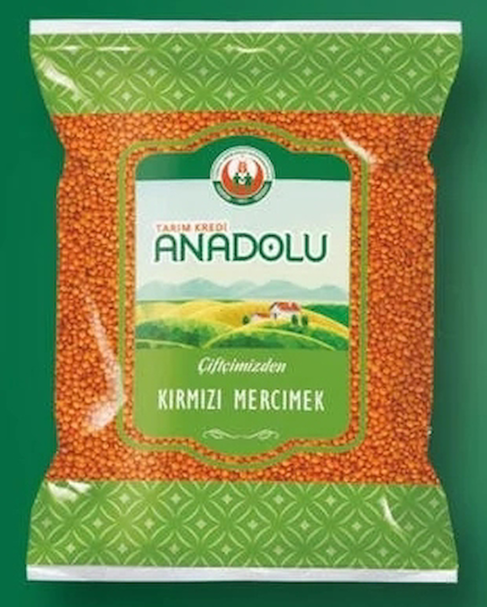 Anadolu Kırmızı Mercimek 1 kg.