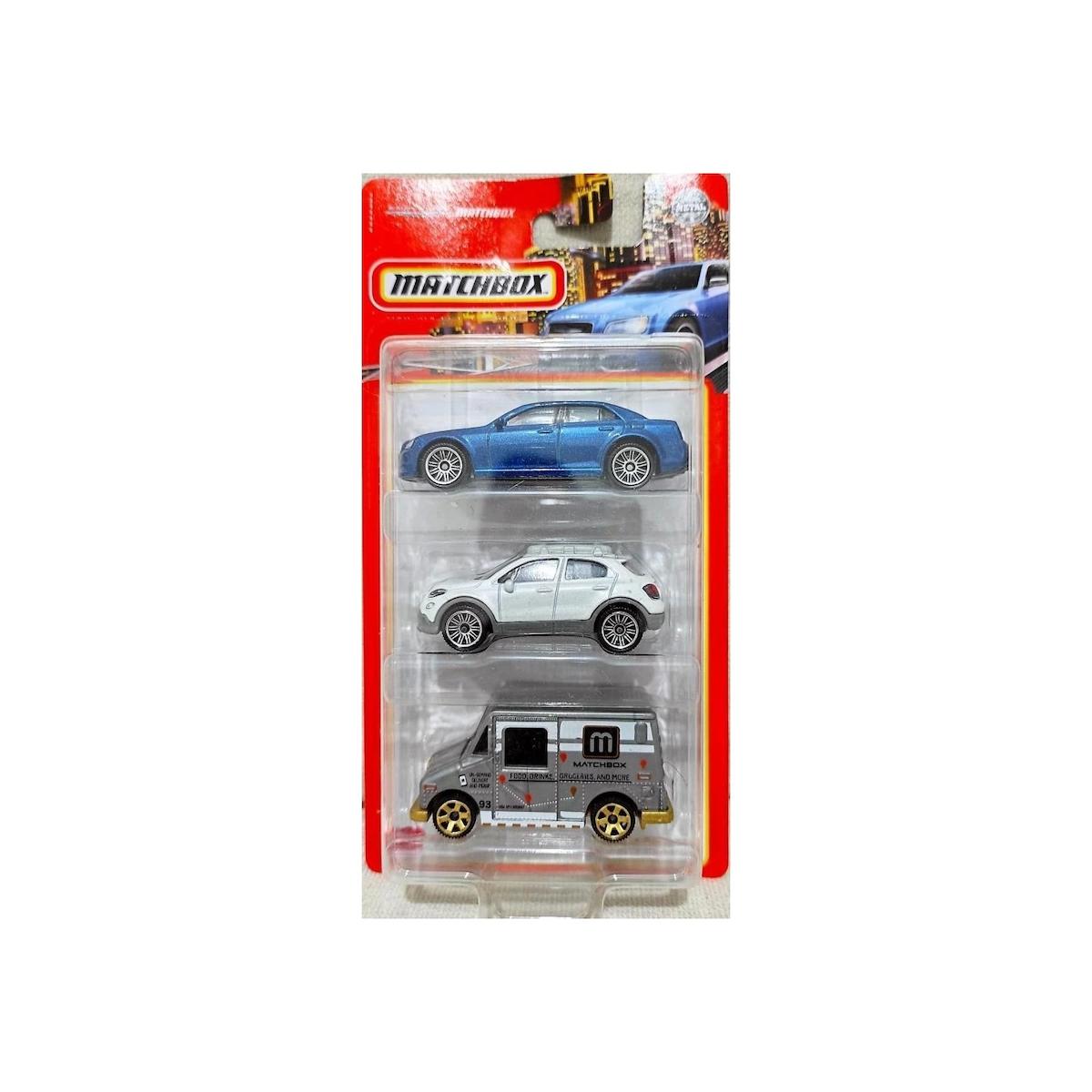 Matchbox Üçlü Araba Seti Mbx City Drıvers HFK14 C3713