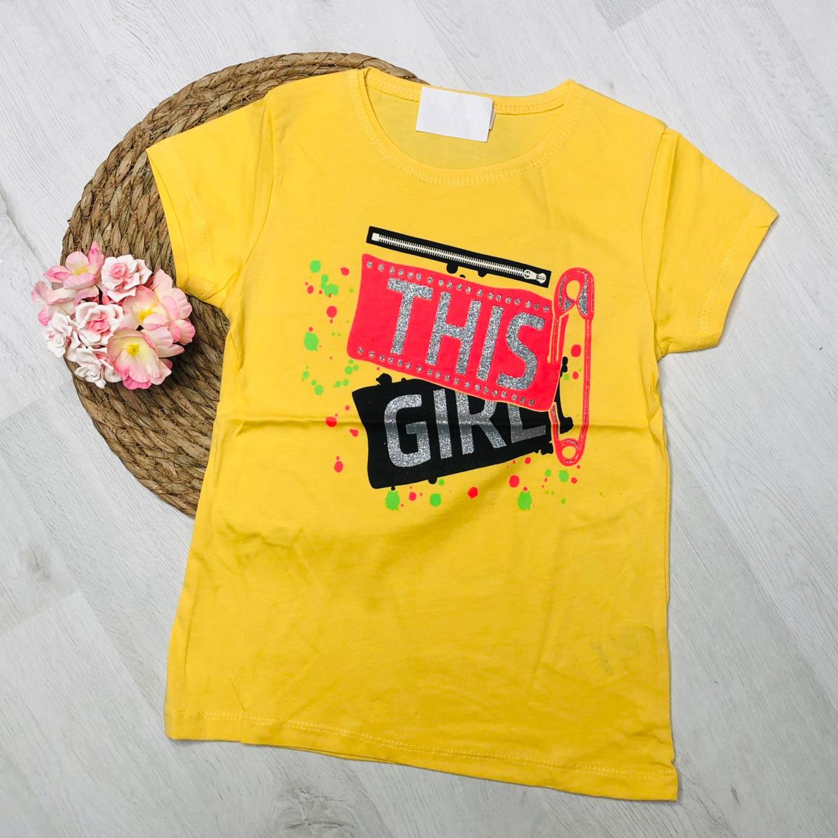 This Girl Baskılı T-Shirt