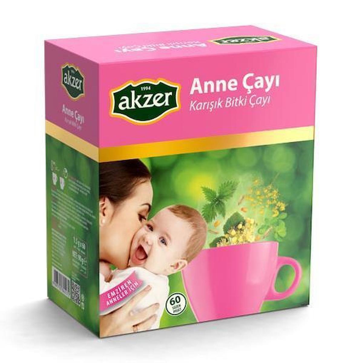 Akzer Anne Çayı - 60 Süzen Poşet