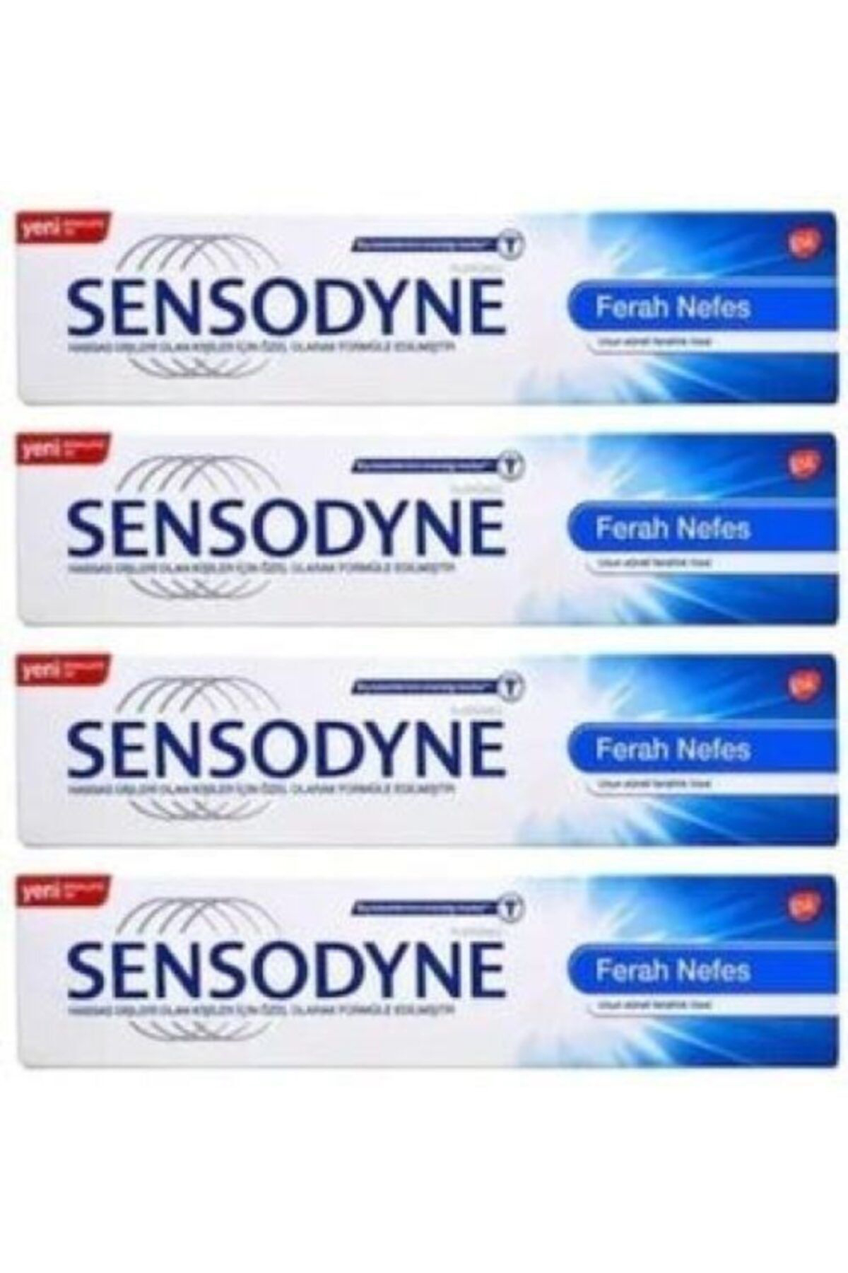 Sensodyne Ferah Nefes 100 Ml Diş Macunu 4 Adet