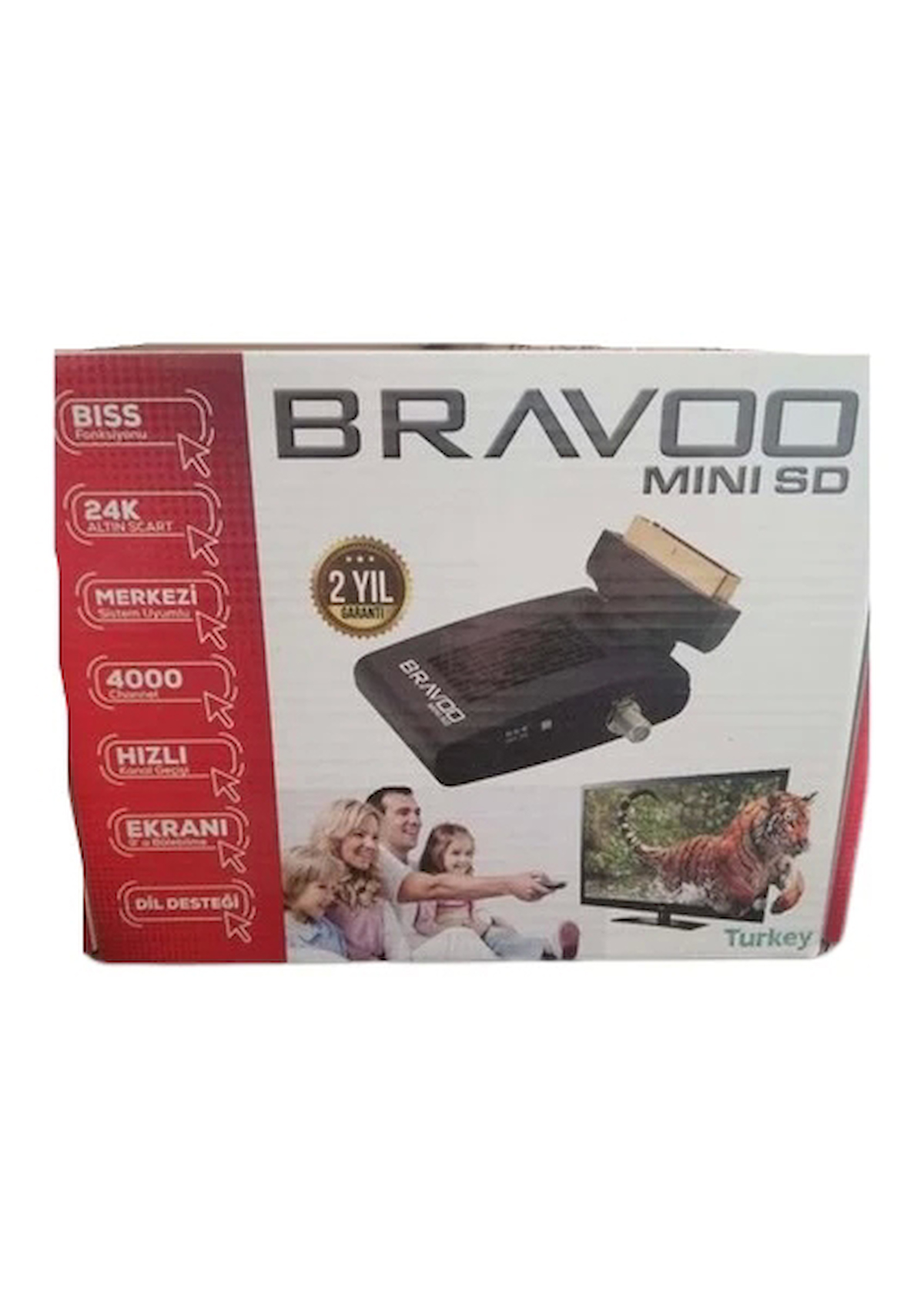 BRAVOO MINI SD  UYDU ALICISI