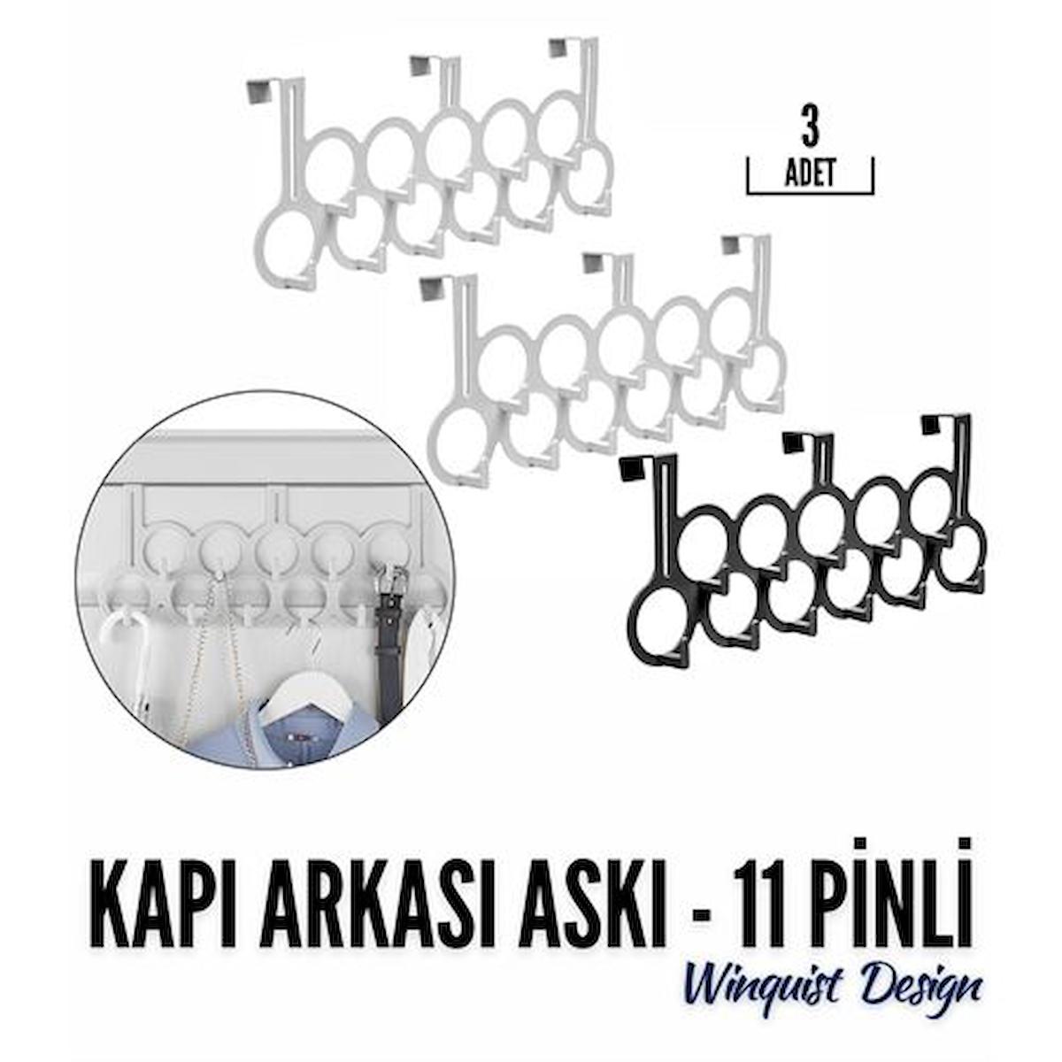 TransForMacion 3 lü Set Kapı Arkası Askı Winquist Design 718985