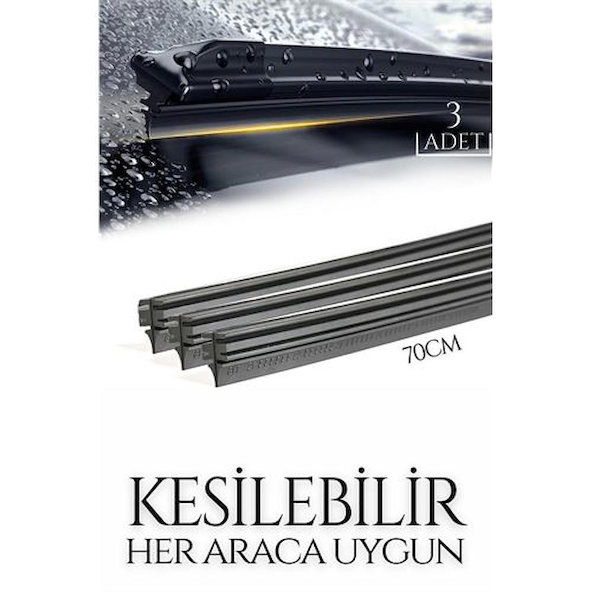 TransForMacion Kesilebilir 70 cm Silecek Lastiği 3 lü set 429060