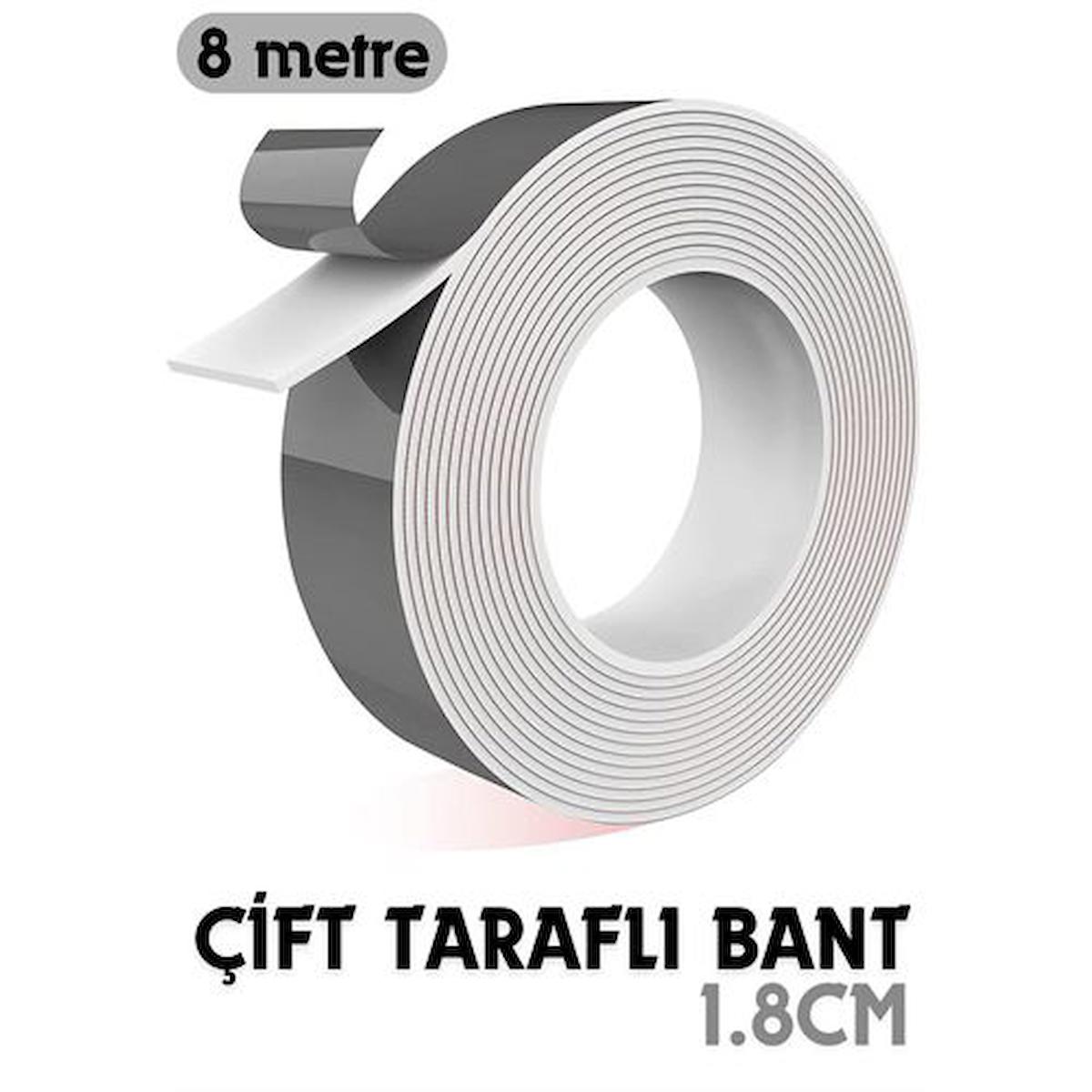 TransForMacion 8 Metre Çift Taraflı Yapıştırıcı Bant Çivisiz Montaj 718949