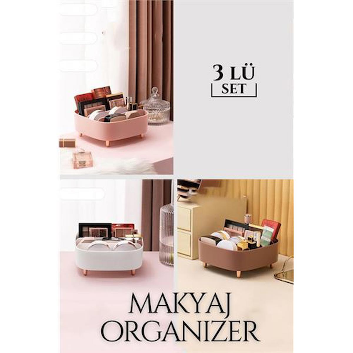 TransForMacion 3 Lü Set Makyaj Organizeri Altrenotti Design 718962