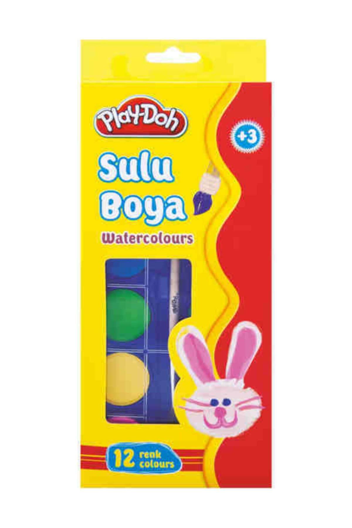 Sulu Boya Play-doh 12 Renk Kucuk (play-su002)