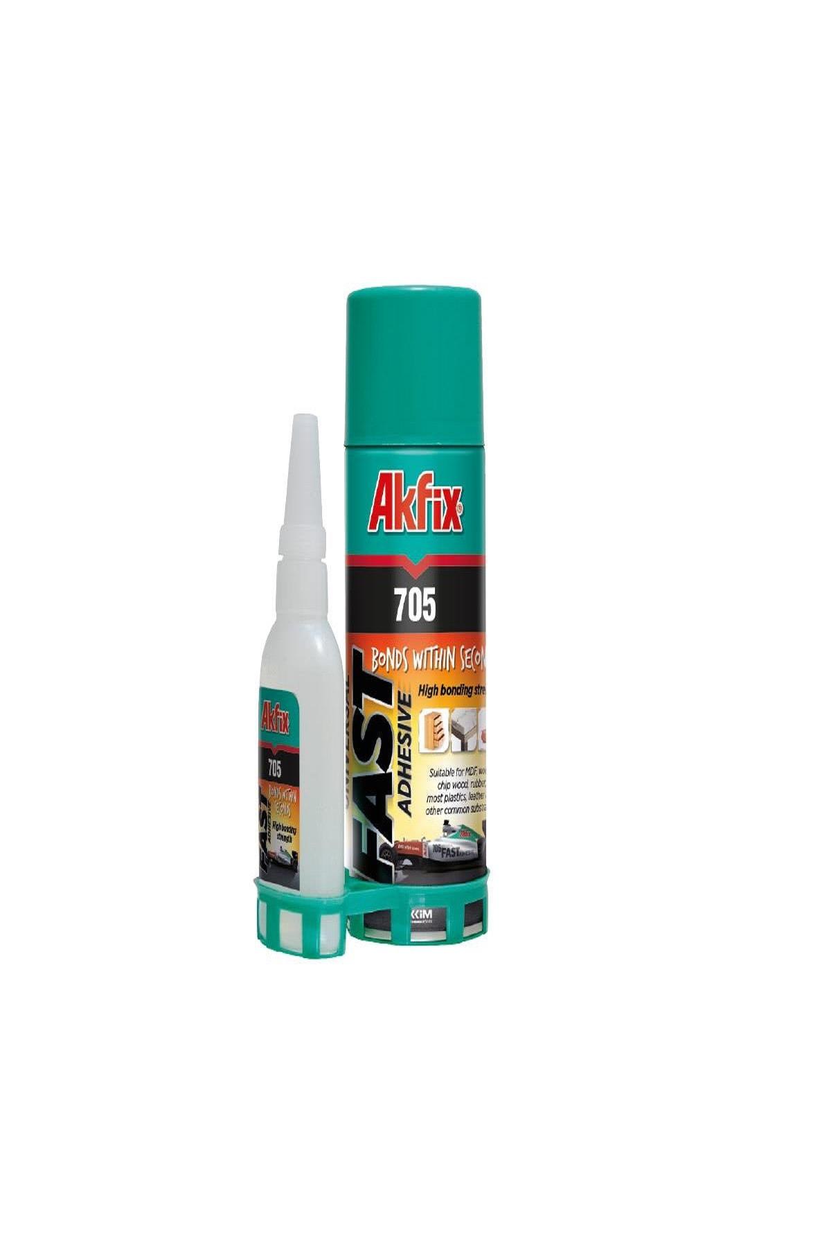 Akfix 705 Mdf Kit Hızlı Yapıştırıcı 400ml + 100gr GA065