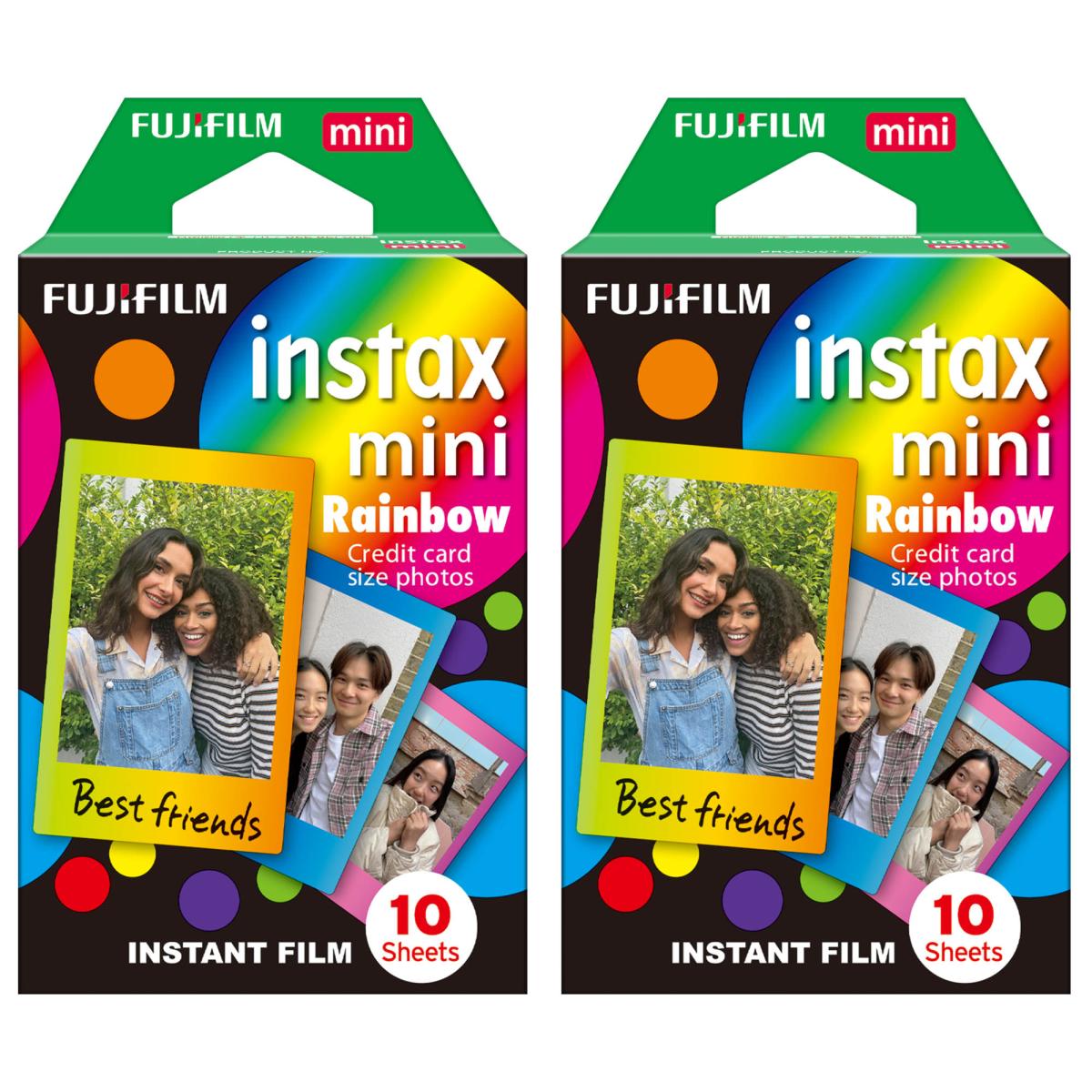 Instax mini Rainbow 10x2 Film Seti