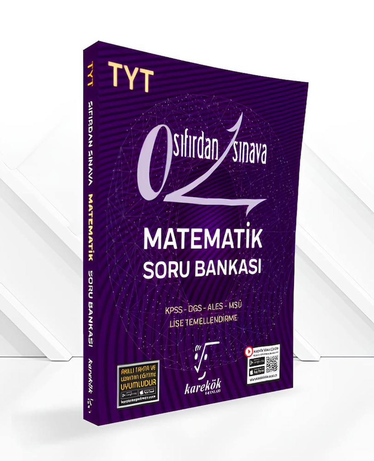 Yeni Müf. Karekök Yayınları Güncel TYT Sıfırda Sınava Matematik Soru Bankası