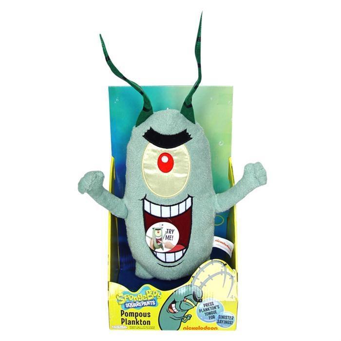 Plankton Elektronik Peluş Figür