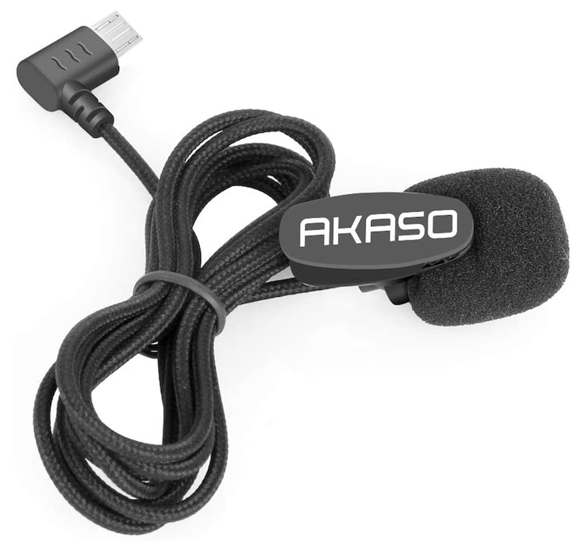 Akaso Kameralar ile Uyumlu Micro USB Girişli Aksiyon Kamera Mikrofonu