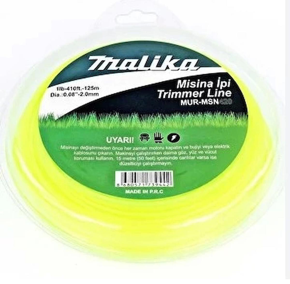 Malika Misina 2.0mm 125 Metre Yuvarlak Misine