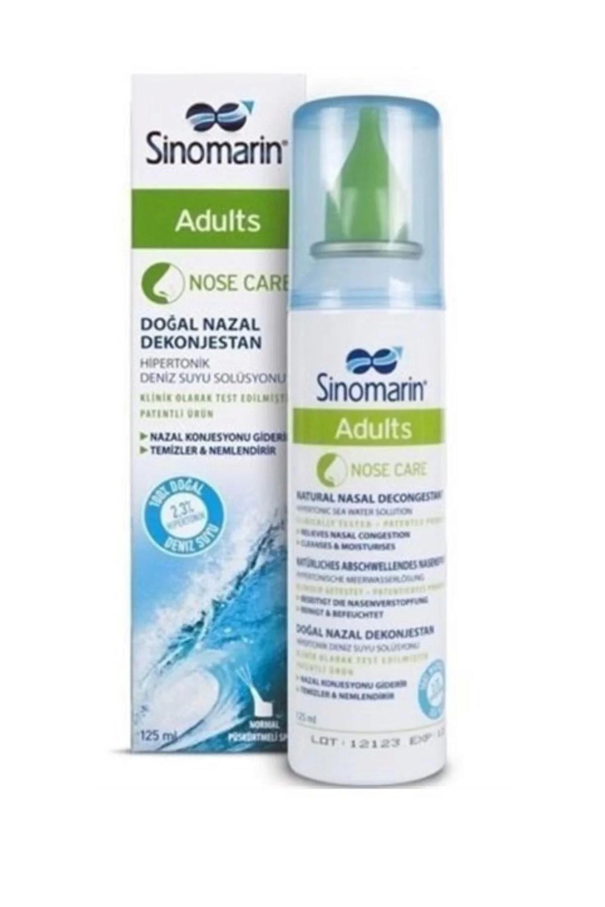 Sinomarin Adults Yetişkinler İçin Deniz Suyu 125 ml