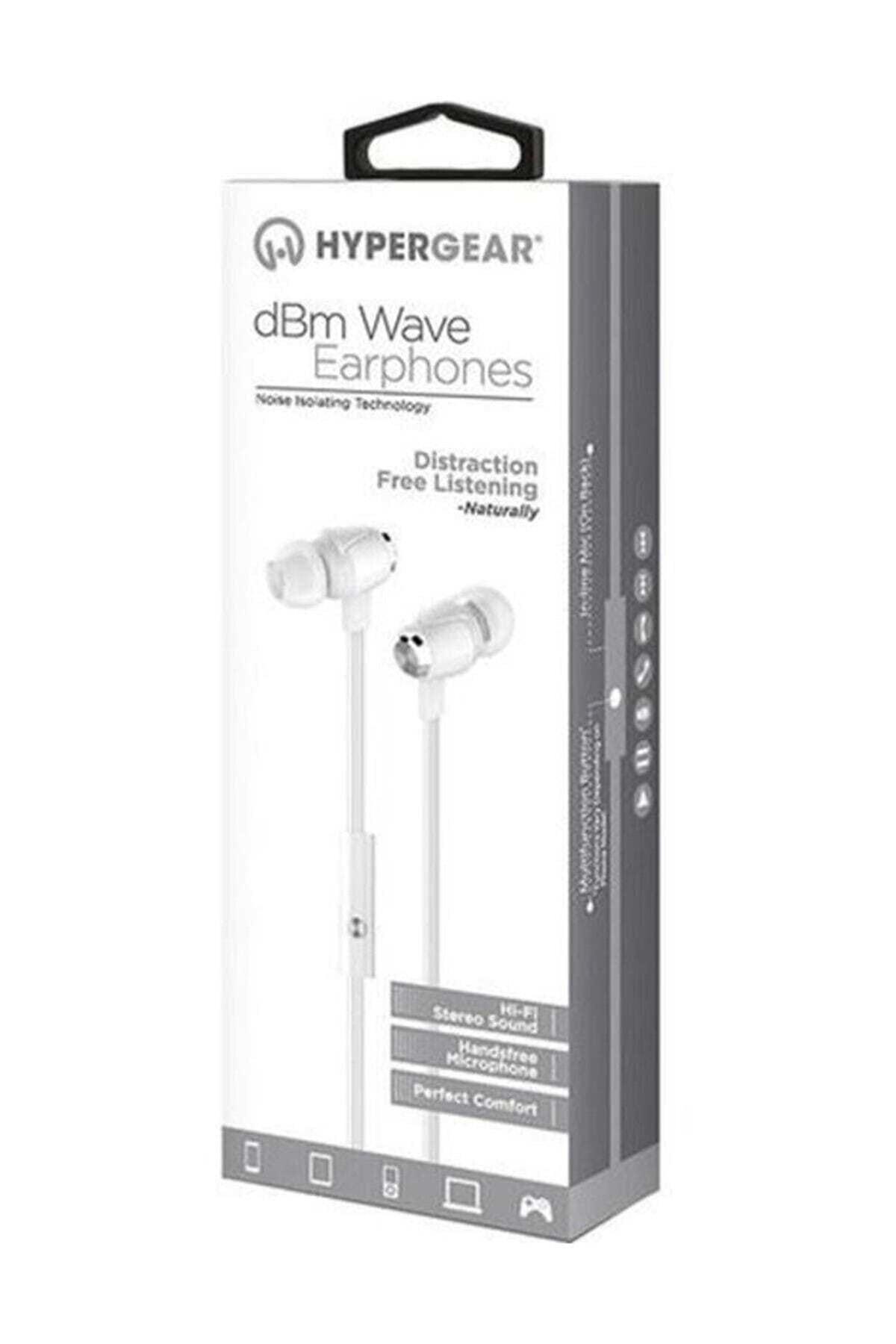 HyperGear DBM WAVE BEYAZ EARPHONES 3.5MM MİKROFONLU KULAKİÇİ TELEFON KULAKLIĞI