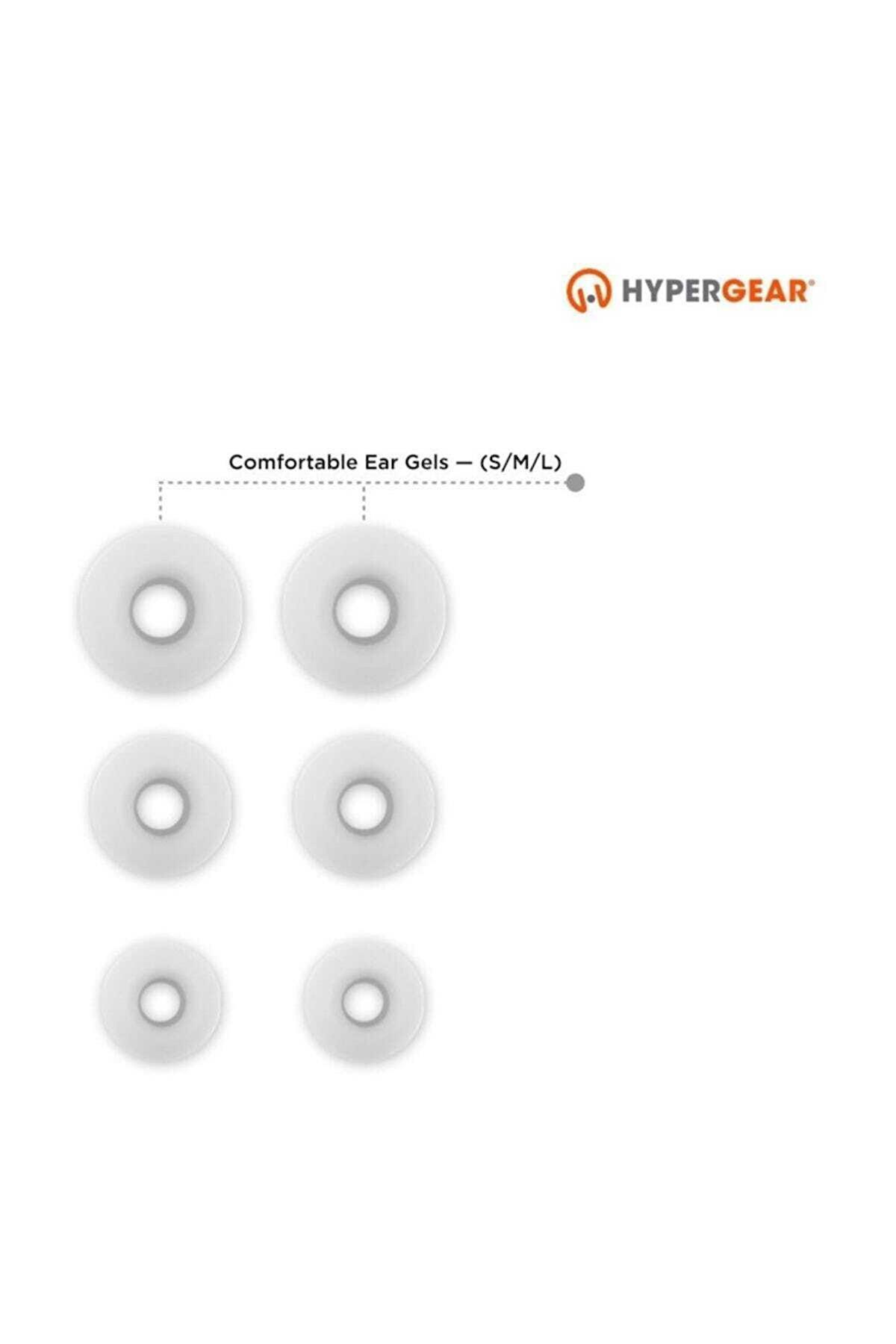 HyperGear DBM WAVE BEYAZ EARPHONES 3.5MM MİKROFONLU KULAKİÇİ TELEFON KULAKLIĞI