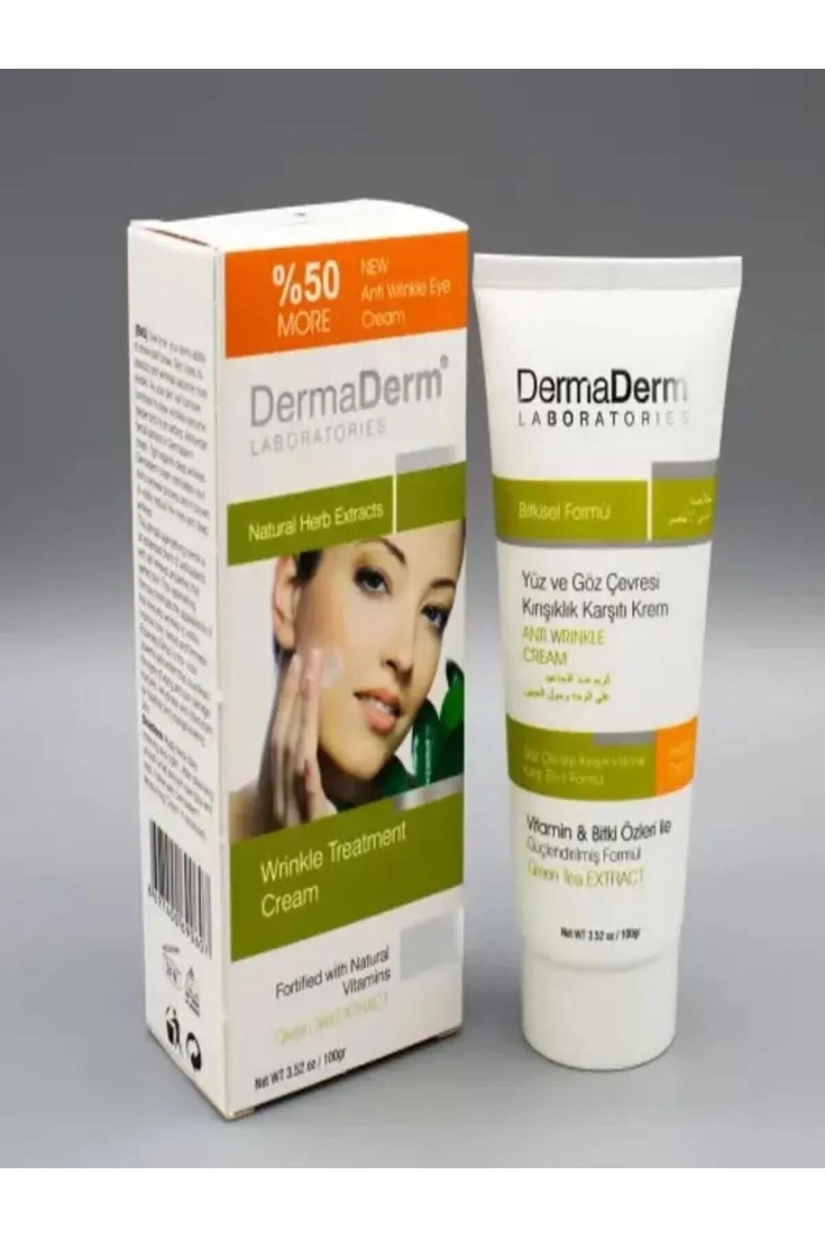 Dermaderm Kırışıklık Giderici Krem 100 Gr. % 100 Orjinal