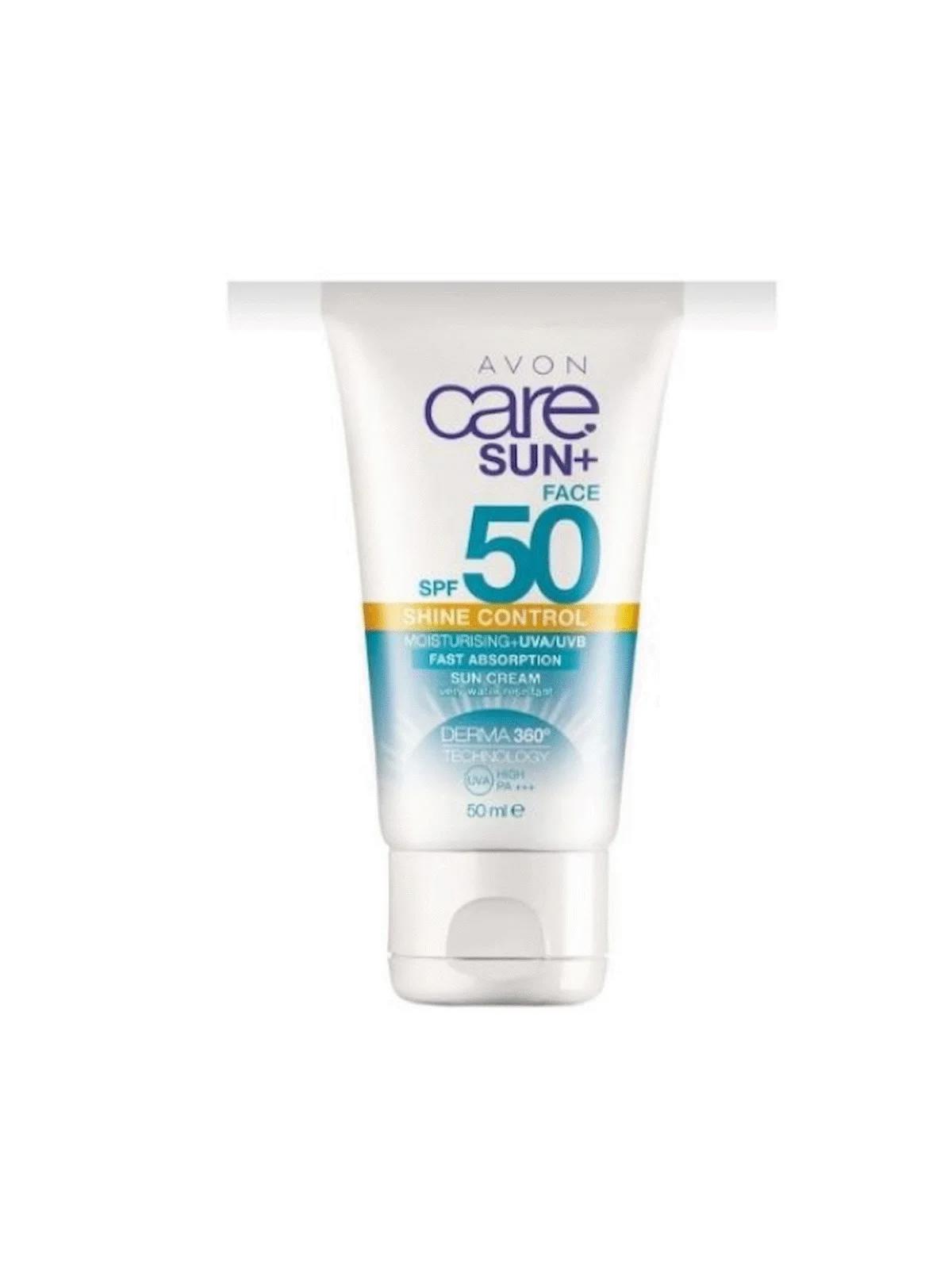  Avon Sun+ SPF 50 Yağ İçermeyen Güneş Yüz Kremi 50 MI