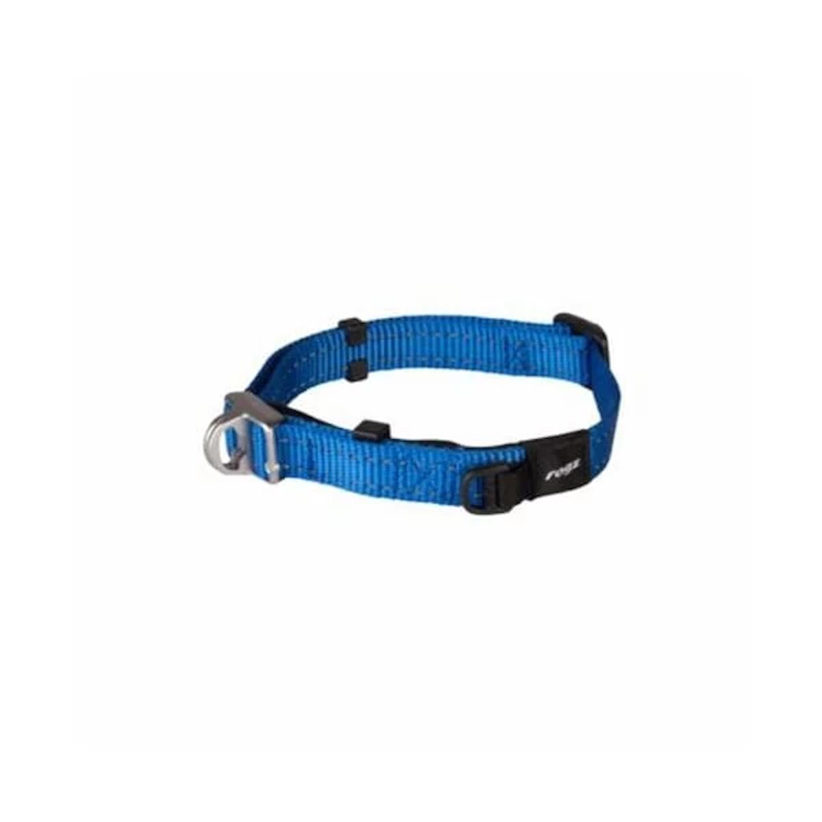 Rogz Utility Safety Halsband Güvenlikli Dokuma Kedi Boyun Tasması Mavi Xlarge 2.5x42-66 Cm