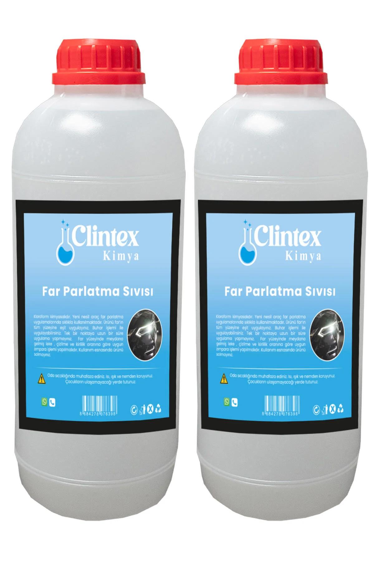 Clintex Kimya Far Parlatma Sıvısı İnce Kloroform 2x1.250 Kg