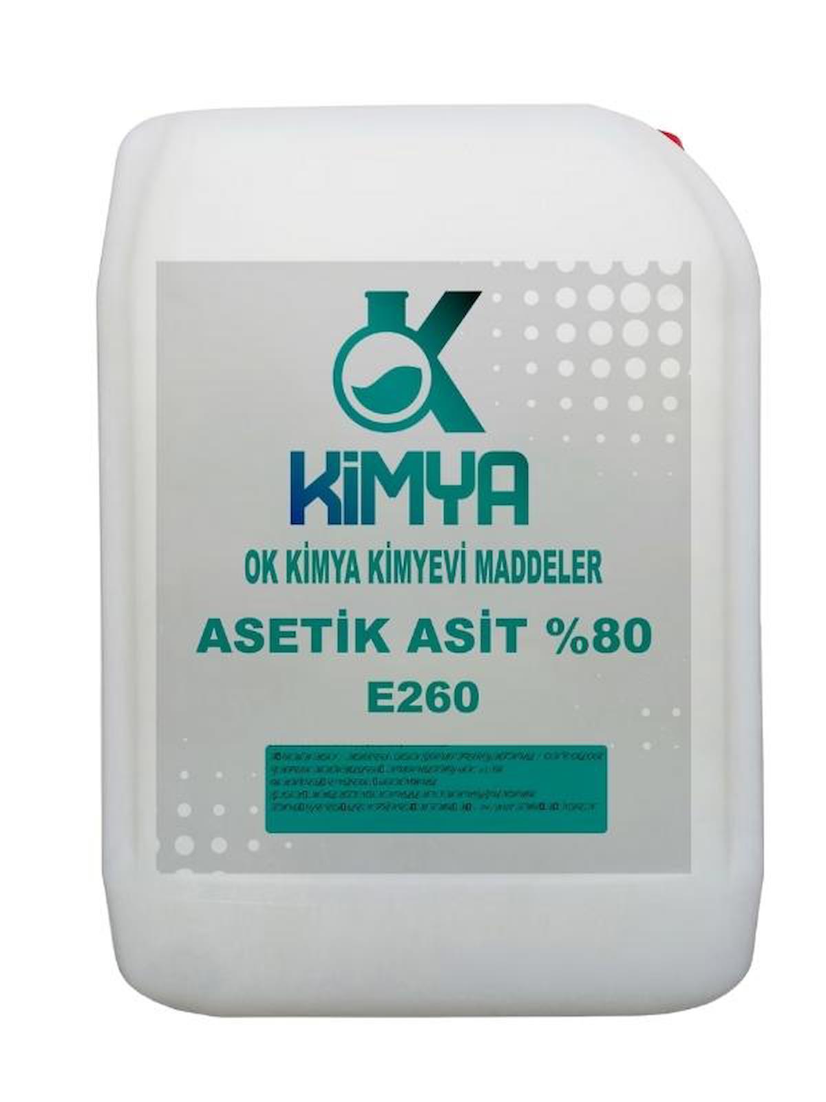 Asetik Asit E260 %80 Sirke Ruhu 10 Kg