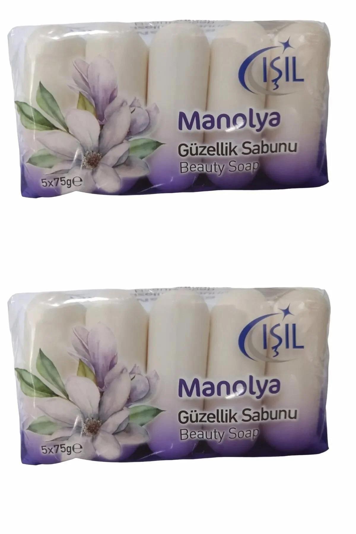 Işıl Katı Güzellik Sabunu Manolya 5x75gr (2 PAKET)