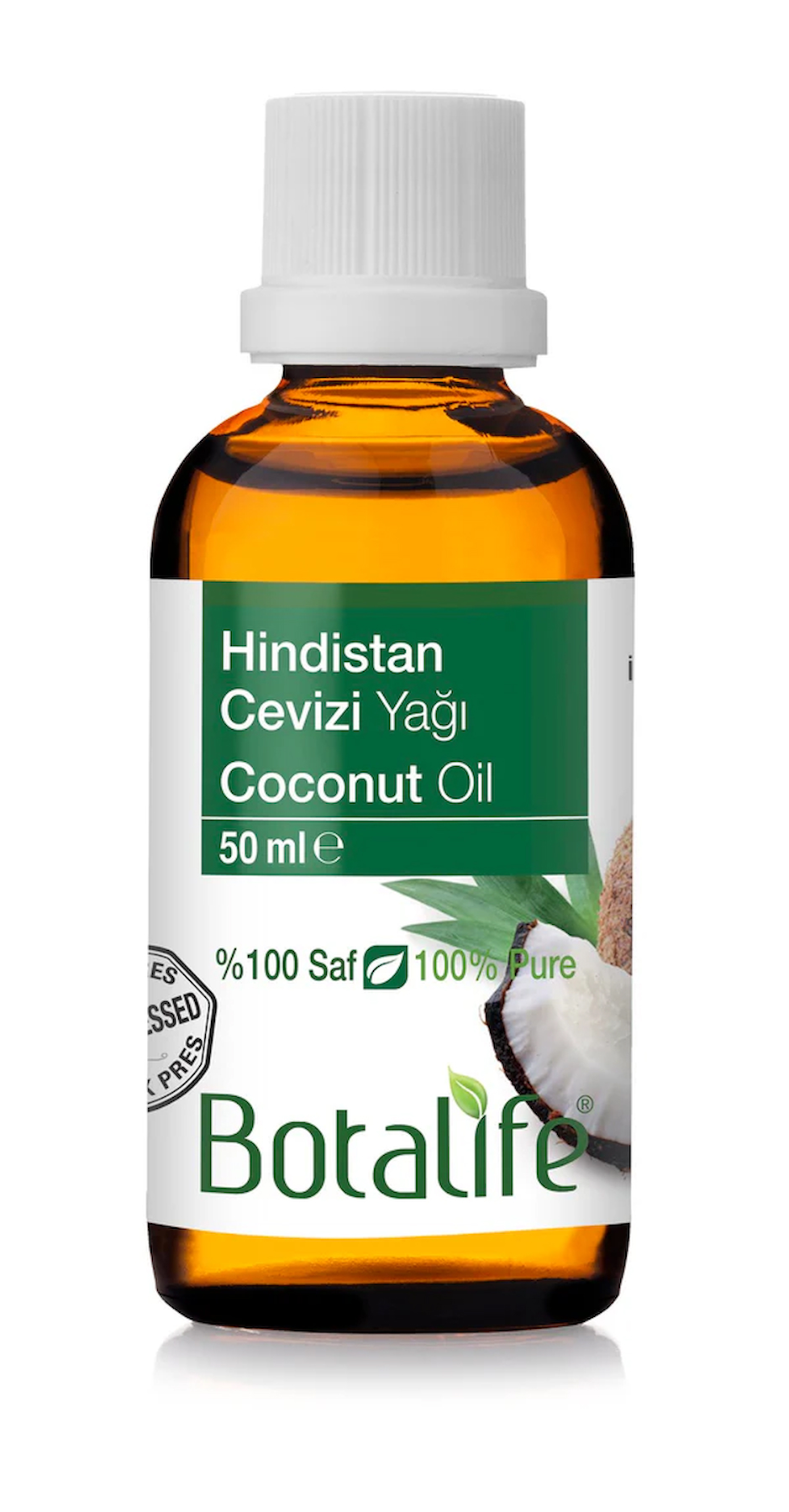 Botalife Saf ve Doğal Hindistan cevizi yağı 50ml