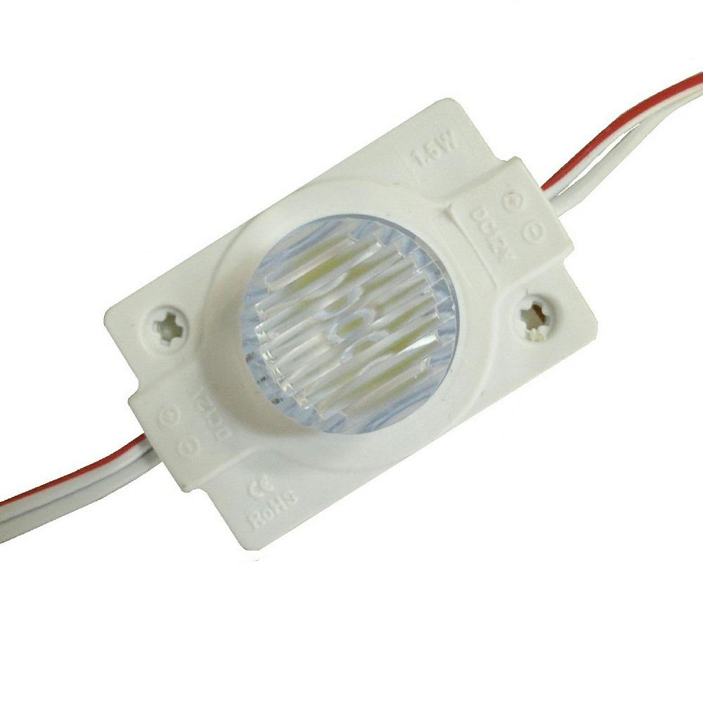 MODÜL LED TEKLİ LENSLİ DİK AÇI 1.5 W BEYAZ- 5 Adet 