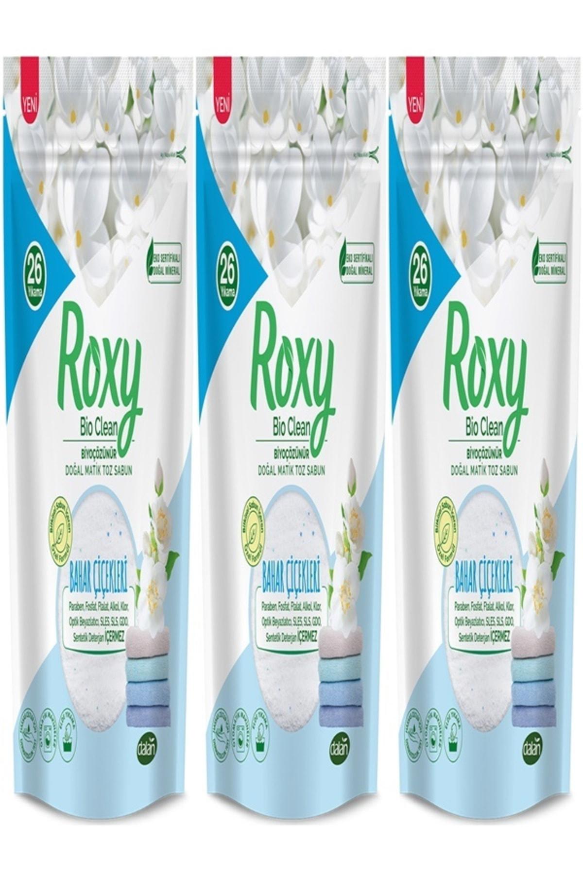 Dalan Roxy Bıoclean Matik Bahar Çiçekleri 3x800gr 3 Lü Ekonomik Paket