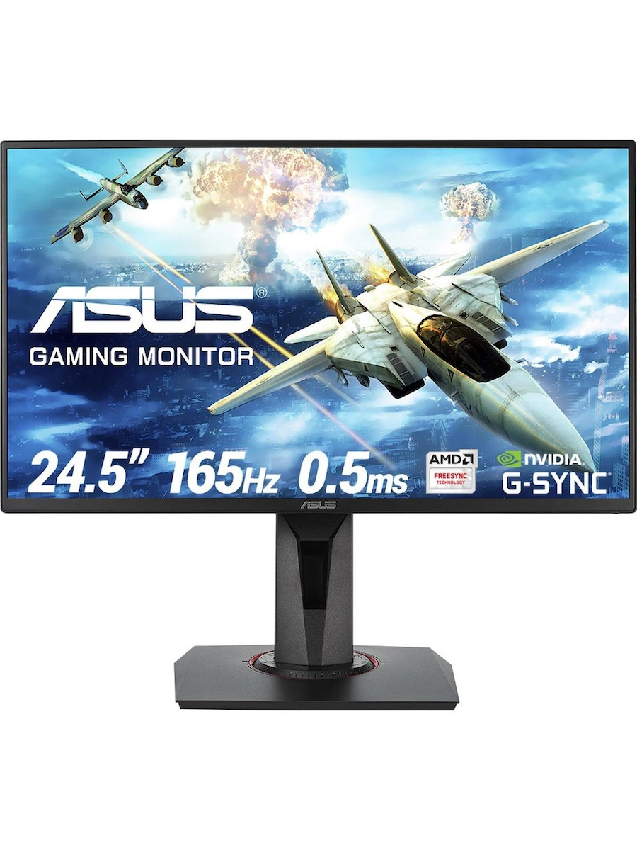 Asus VG258QR 24.5″ 0.5 ms Full HD Pivot 165 Hz Oyuncu Monitörü – TEŞHİR ÜRÜNÜ