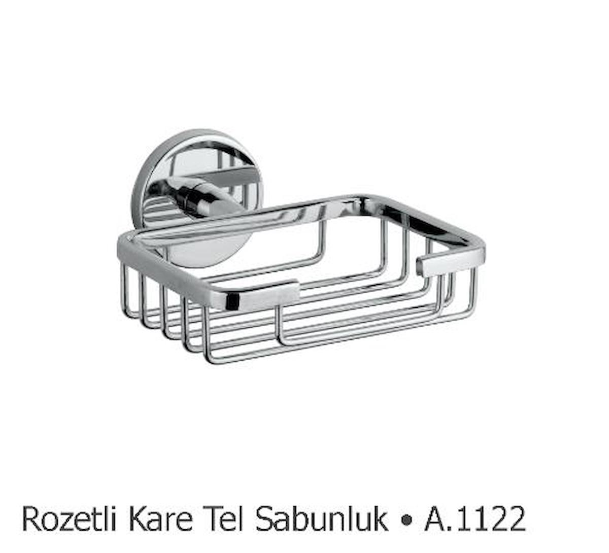 Duxxa Deppot Natura Rozetli Kare Tel Sabunluk A.1122