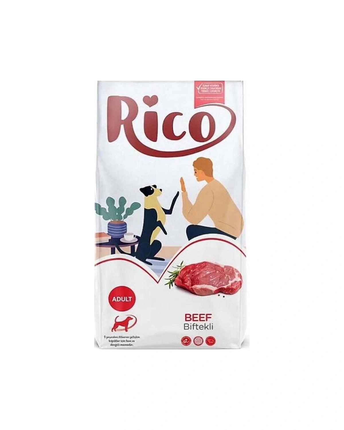 Rico Kuzu Etli Yetişkin Kedi Maması 15kg