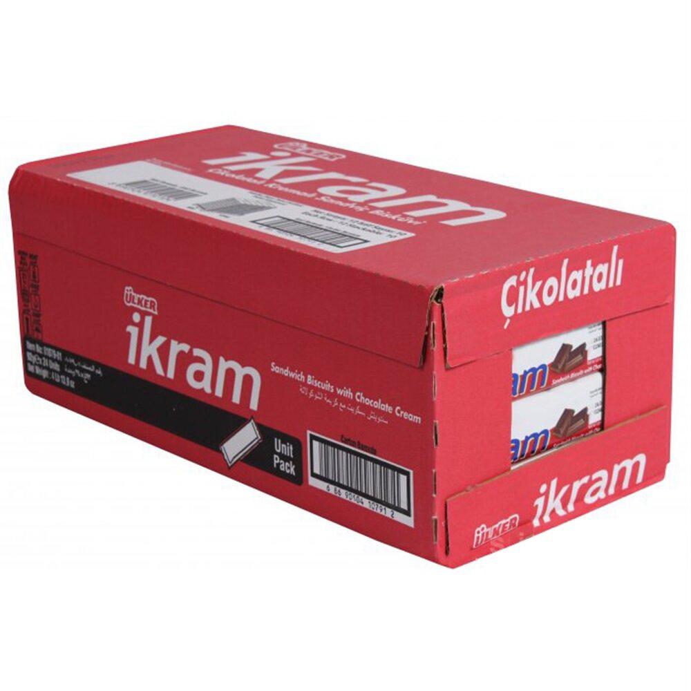 IKRAM KREMALI BİSKÜVİ ÇIKOLATALI 84GR x24 ADET