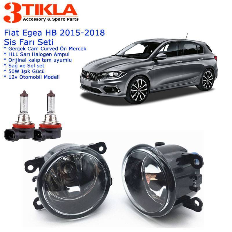 Fiat Egea HB 2018 Sis Farı Set  Oem:  8200074008