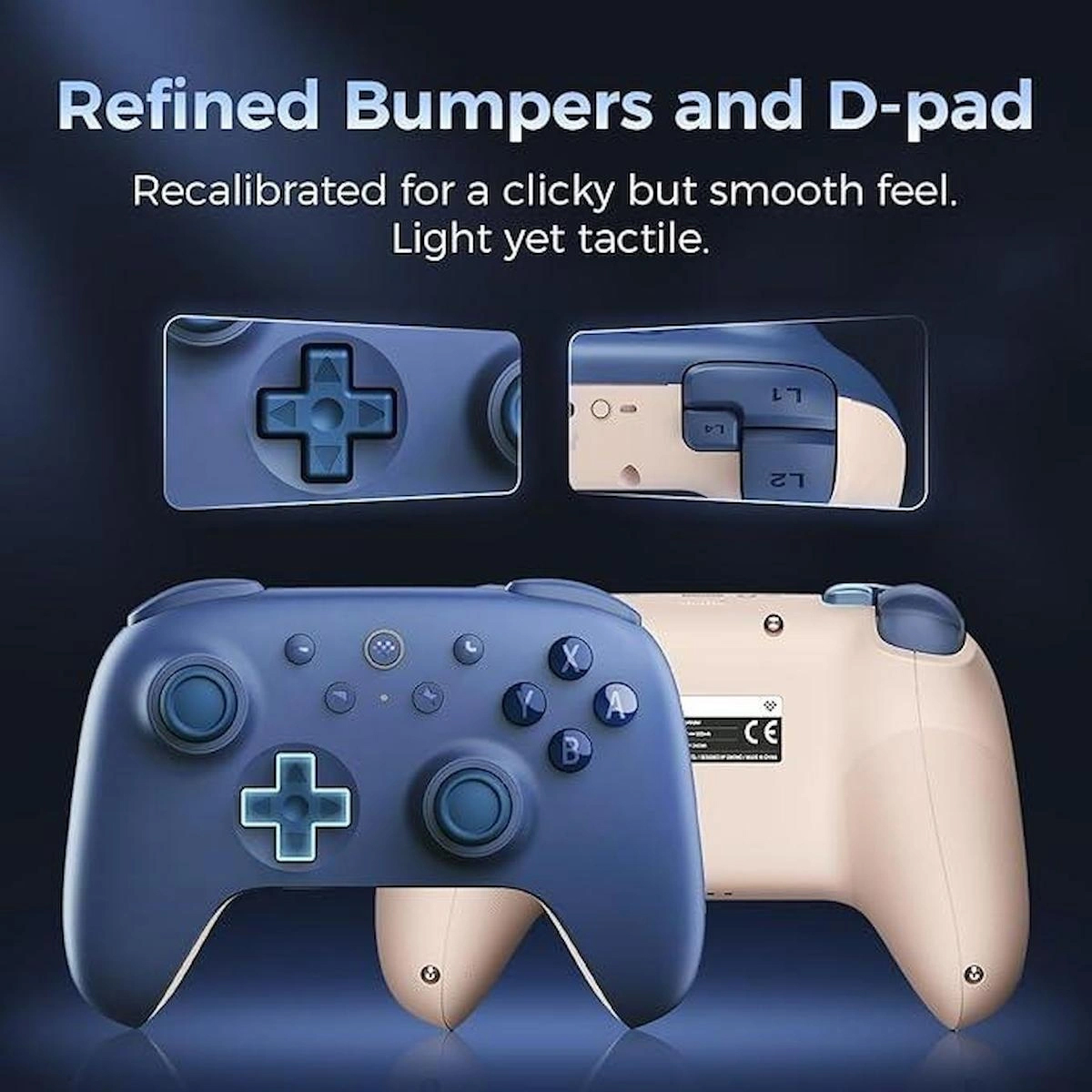 8Bitdo Nintendo Switch Ultimate 2C Bluetooth Kablosuz Controller ( Koyu Mavi )