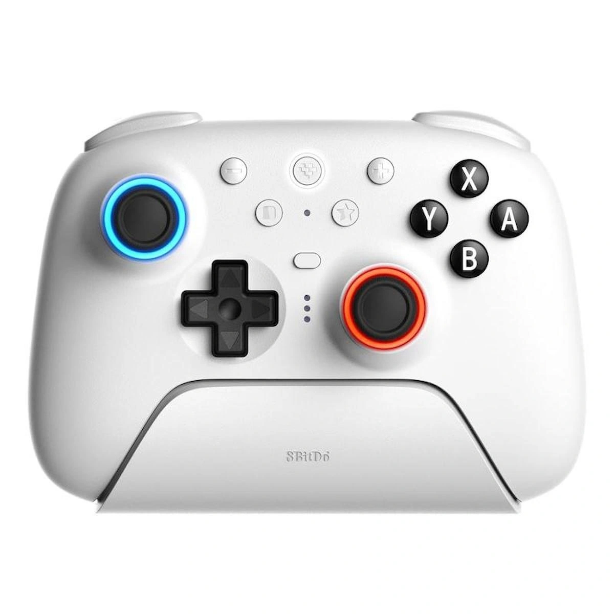 8BitDo Pro Controller Ultimate 2 Bluetooth Beyaz Nintendo Switch 2 ve Windows Uyumlu , Şarj Dock TMR Joystick